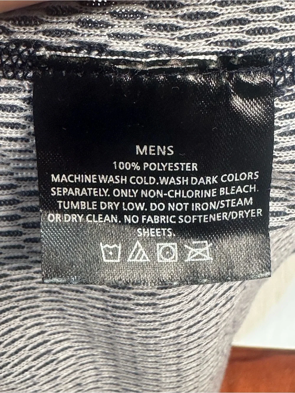 Magellan Outdoors Thermal Base Layer Set Mens M Blue Gray Waffle Knit Pants